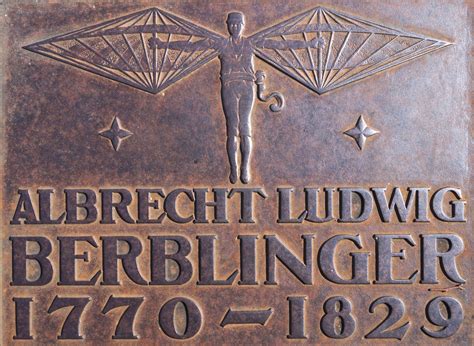 Albrecht Berblinger Plaque Ulm