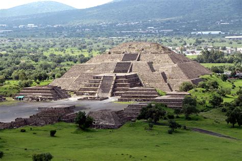 Aztec Temples West Of Mexico City