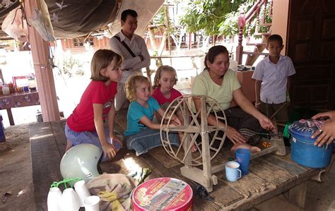 Ban Saphai Handicraft Centre Southern Laos