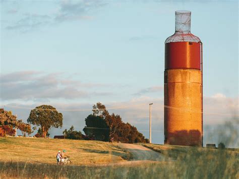 Big Wine Bottle Victorian High Country