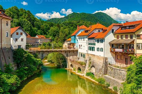 Capuchin Bridge The Julian Alps