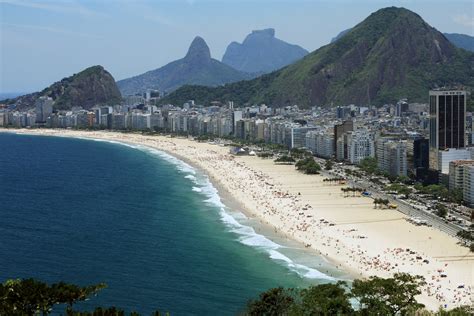 Copacabana Beach Rio De Janeiro