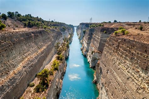 Corinth Canal Peloponnese