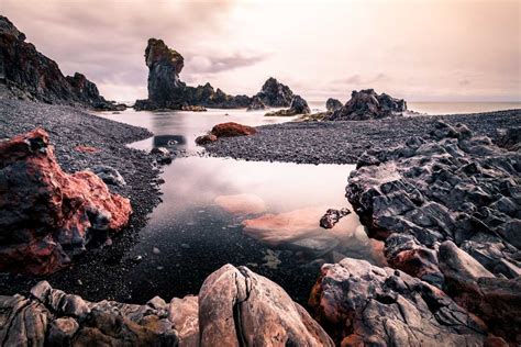 Djúpalón Beach Snæfellsjökull National Park