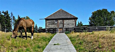 Fort St James National Historic Site Northern Bc