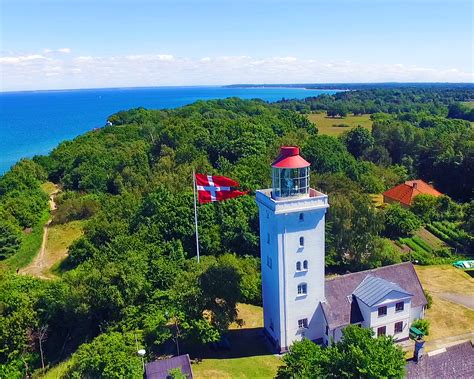 Fyrhistorik Museum på Nakkehoved Zealand