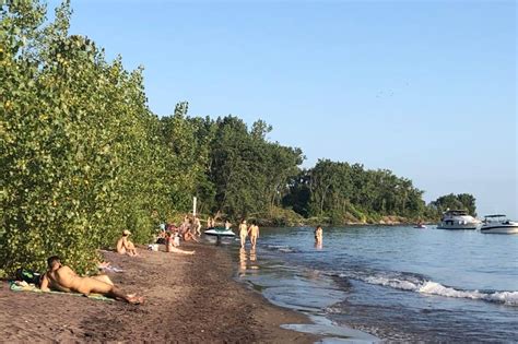 Hanlan's Point Beach Toronto Islands