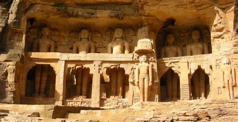 Jain Rock Sculptures Madhya Pradesh & Chhattisgarh