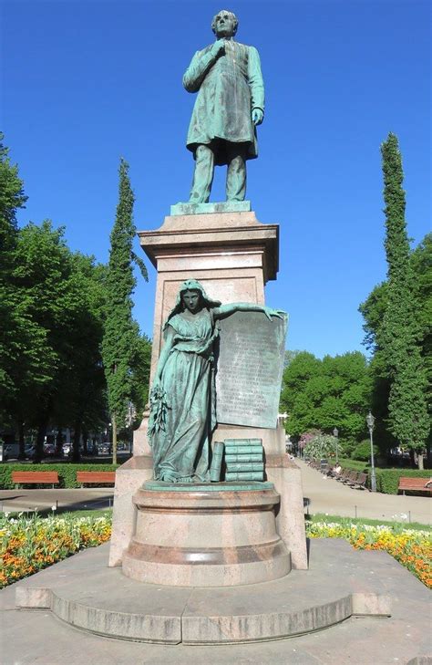 Johan Ludvig Runeberg Statue Helsinki