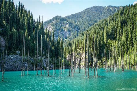 Kaiyndy Lake Kazakhstan