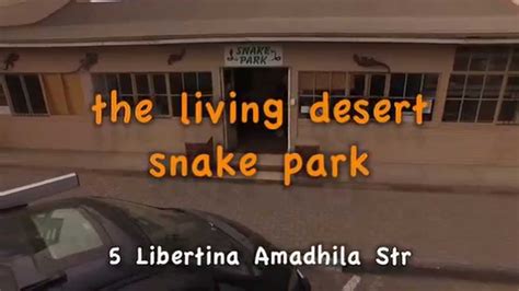 Living Desert Snake Park Swakopmund