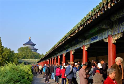 Long Corridor Temple Of Heaven Park & Dongcheng South