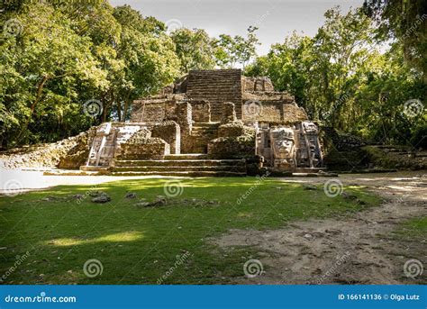 Mask Temple Northern Belize