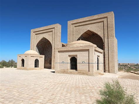 Mausoleums of Two Askhab Turkmenistan