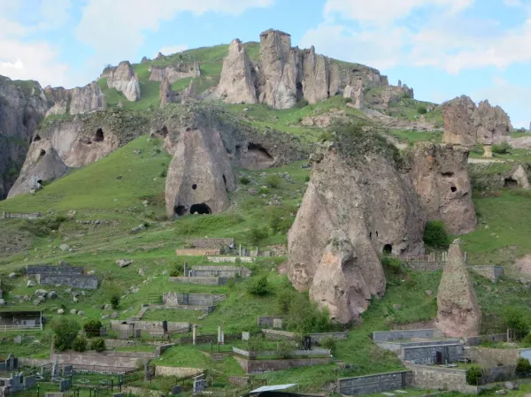 Medieval Goris Cave Dwellings Armenia