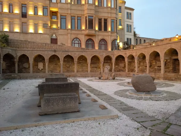 Medieval Market Square Baku