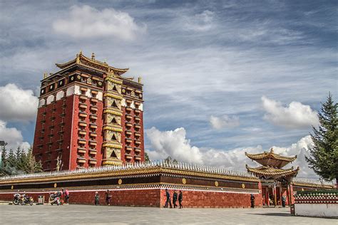 Milarepa Palace Buddhist Temple Gansu