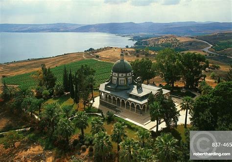 Mount of the Beatitudes Sea Of Galilee