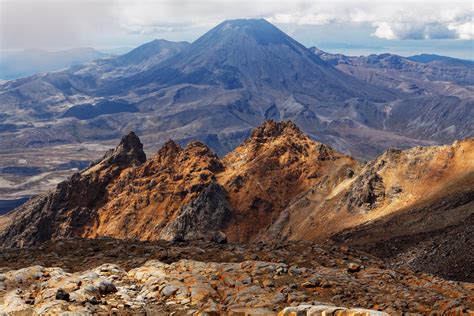 Mt Ngauruhoe Taupo & The Ruapehu Region