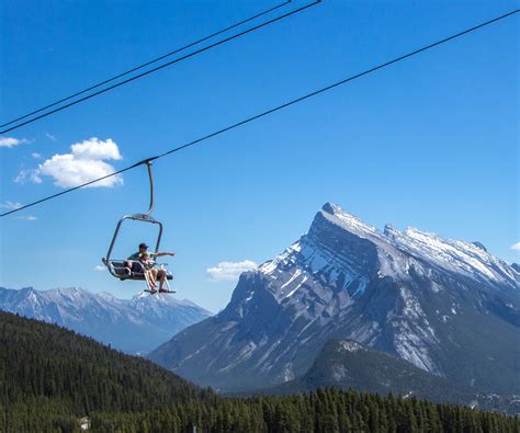Norquay Chairlift Banff Town