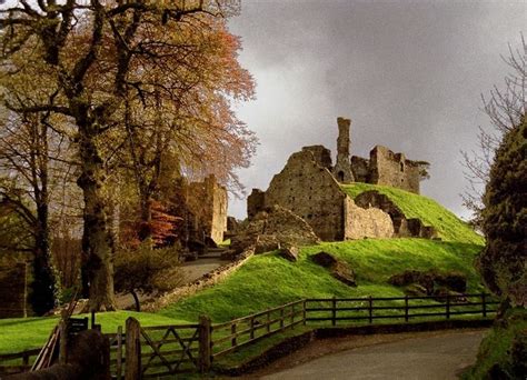 Okehampton Castle Dartmoor National Park