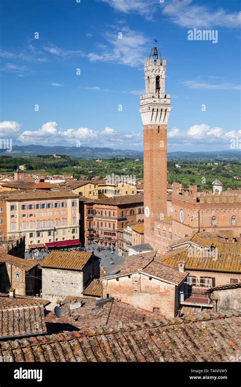 Panorama del Facciatone Siena