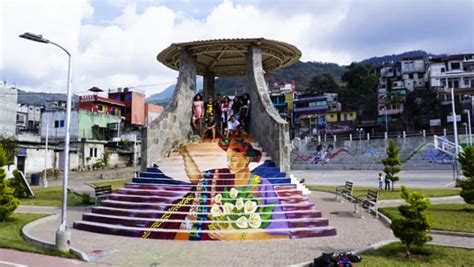 Parque Central Santiago Atitlán