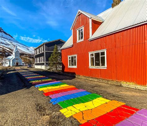 Rainbow Street Seyðisfjörður