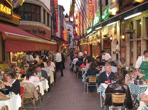Rue des Bouchers Brussels
