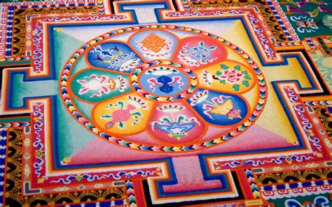 Sand Mandalas Lhasa