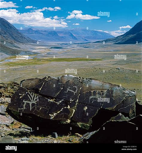 Sheveed Uul Petroglyphs Western Mongolia