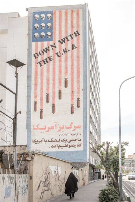 Stars & Stripes Mural Tehran