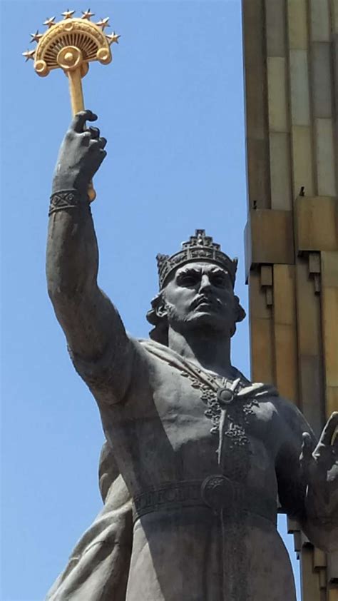 Statue of Ismoil Somoni Dushanbe