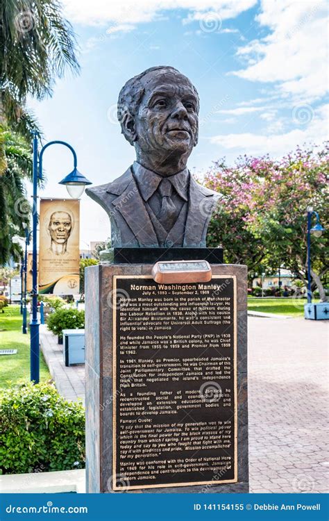 Statue of Norman Manley Kingston