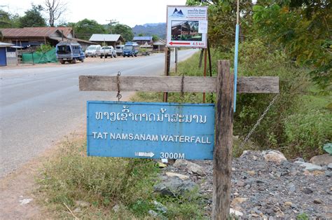 Tat Namsanam Central Laos