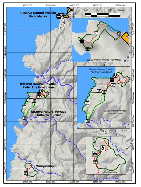Territorio Mapa Lahual The Lakes District