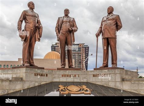 Three Dikgosi Monument Gaborone