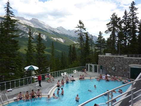 Upper Hot Springs Pool Banff Town